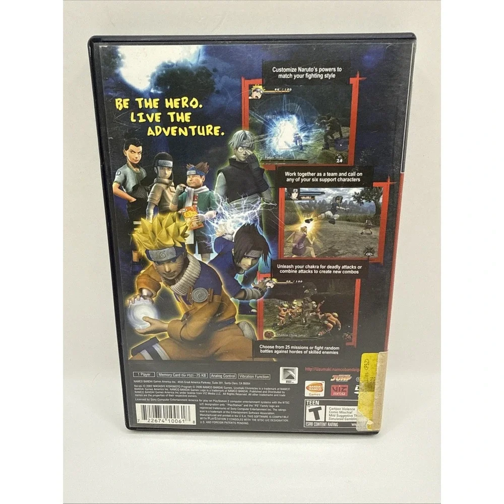 Naruto: Uzumaki Chronicles - PlayStation 2‎